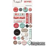 Пуговицы Teresa Collins - Save the Date - Decorative Buttons - ScrapUA.com