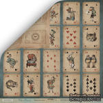 Лист двусторонней бумаги от Scrapmir - Игральные карты - Time to Dream, 30x30 см - ScrapUA.com