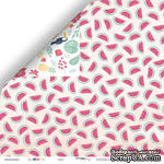 Лист двусторонней бумаги от Scrapmir - Арбуз из коллекции Summer, 30x30 см - ScrapUA.com
