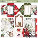 Лист двусторонней бумаги от Scrapmir - Конверты - Art Christmas , 20х20см - ScrapUA.com