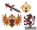 Набор лезвий Spellbinders - Shapeabilities Heraldry - Геральдика, 4 шт. - ScrapUA.com