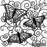 Маска The Crafter&#039;s Workshop - Mini Template Flutterby, 15х15 см - ScrapUA.com