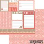 Лист двусторонней скрапбумаги Teresa Collins Designs - You Are My Happy - Noted, 30х30 см - ScrapUA.com