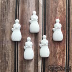 Пластиковое украшение от Е.В.A. - Детская бутылочка с соской, 1 шт , 1,5x3см - ScrapUA.com