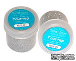 Глиттер серебро 20 ml, сухой - ScrapUA.com