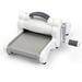 Машинка для вырубки и тиснения Sizzix Big Shot Machine White &amp; Gray, бело-серая (с платформой и пластинами, набором кардстока и отрезом ткани MLH), стартовый набор  - ScrapUA.com
