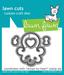 Штампы + ножи от Lawn Fawn - Octopi My Heart, 10 шт. + 4 шт. - ScrapUA.com