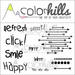 Набор бумаги, фишек и штампов от Color Hills - Коллекция Refresh, 14 элементов - ScrapUA.com